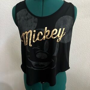 Disney: Mickey Mouse black tank top